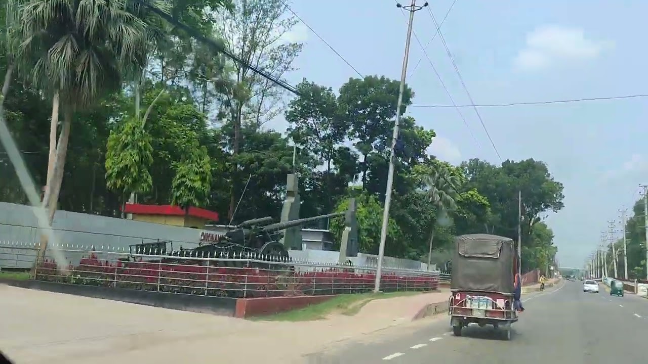 Road View Rajendrapur Cantonment Area, Rajendrapur, Gazipur