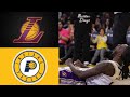 Lakers vs pacers  lakers gametimetv  lakers highlights