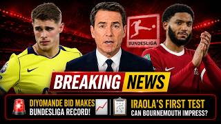 FSG'S BIG DECISION! 🚨 MUNOZ INJURY BLOW, DIYOMANDE BID MAKES BUNDESLIGA RECORD & IRAOLA'S FIRST TEST