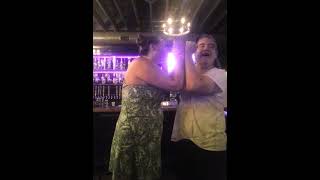 Molly, the nightclub chick; Bear Town "Beer Town" - man, she was strong ASF in arm wrestling!