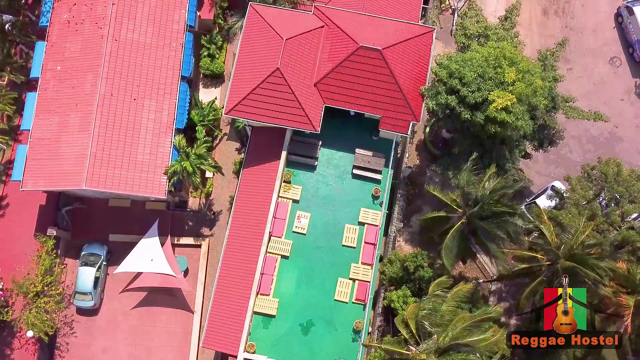 Reggae Hostel Ocho Rios  Drone Video