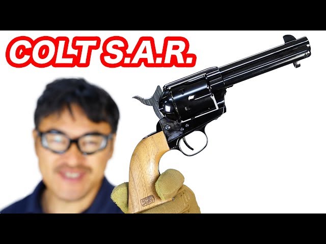 貴重タナカ！COLT S.A.R. 1st 4inch ガスガン YouTube