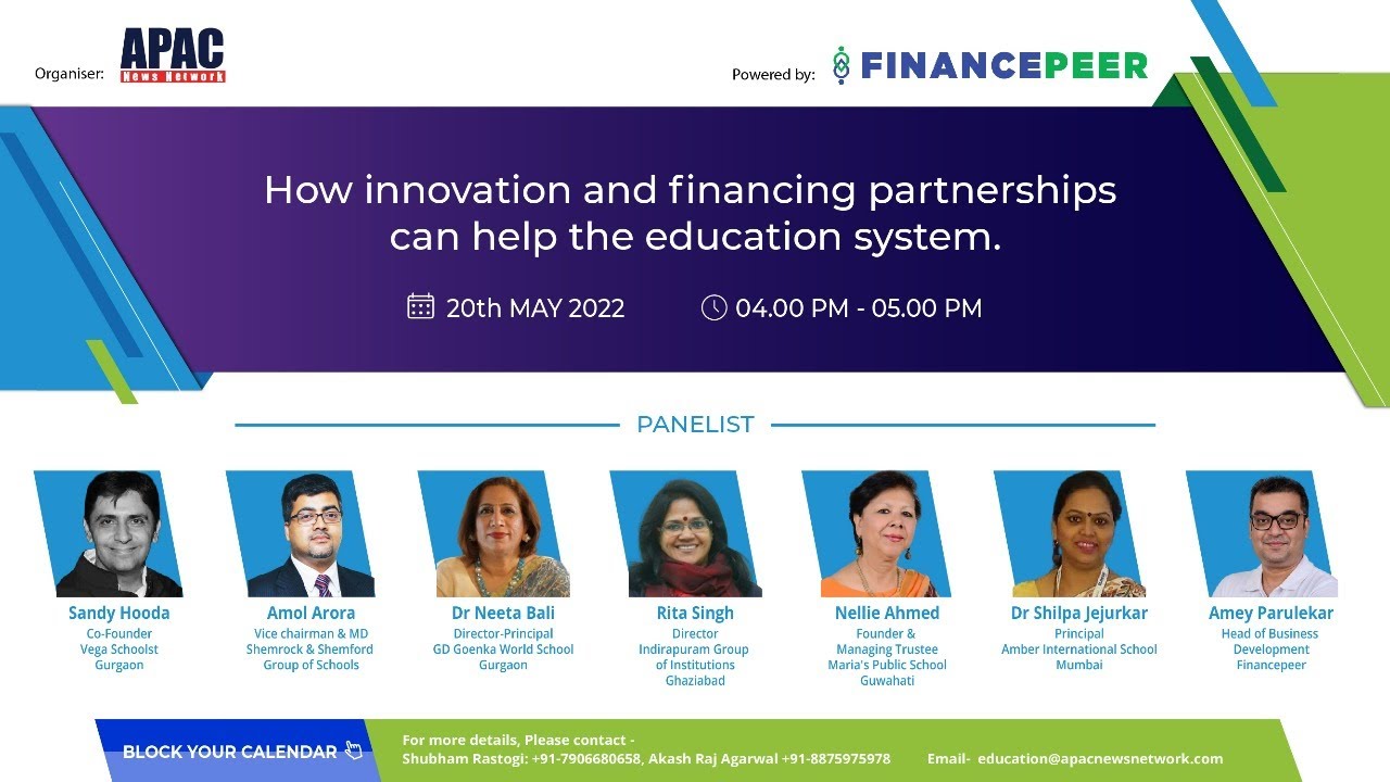 How Innovation and Financing Partnerships can help the Education System -  YouTube