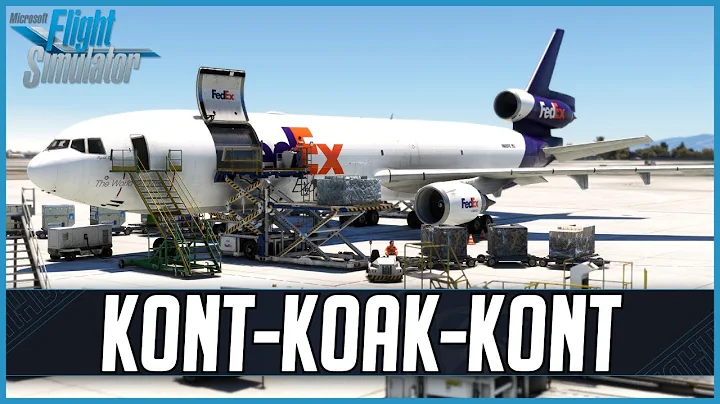 TFDi MD-11 | Real World Fedex OPS - HEAVY Cargo | Ontario - Oakland (Round-trip) | VATSIM
