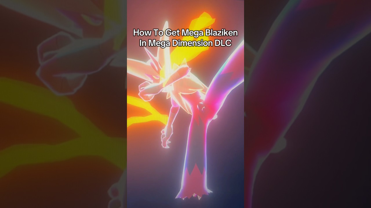 How To Get Mega Blaziken In Pokemon Legends ZA DLC 
