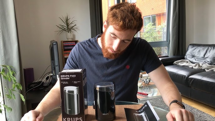 Krups 203 Electric Coffee and Spice Grinder Reviewed 