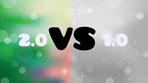 Clash of updates  ! 1.0 VS 2.0 - Geometry Dash