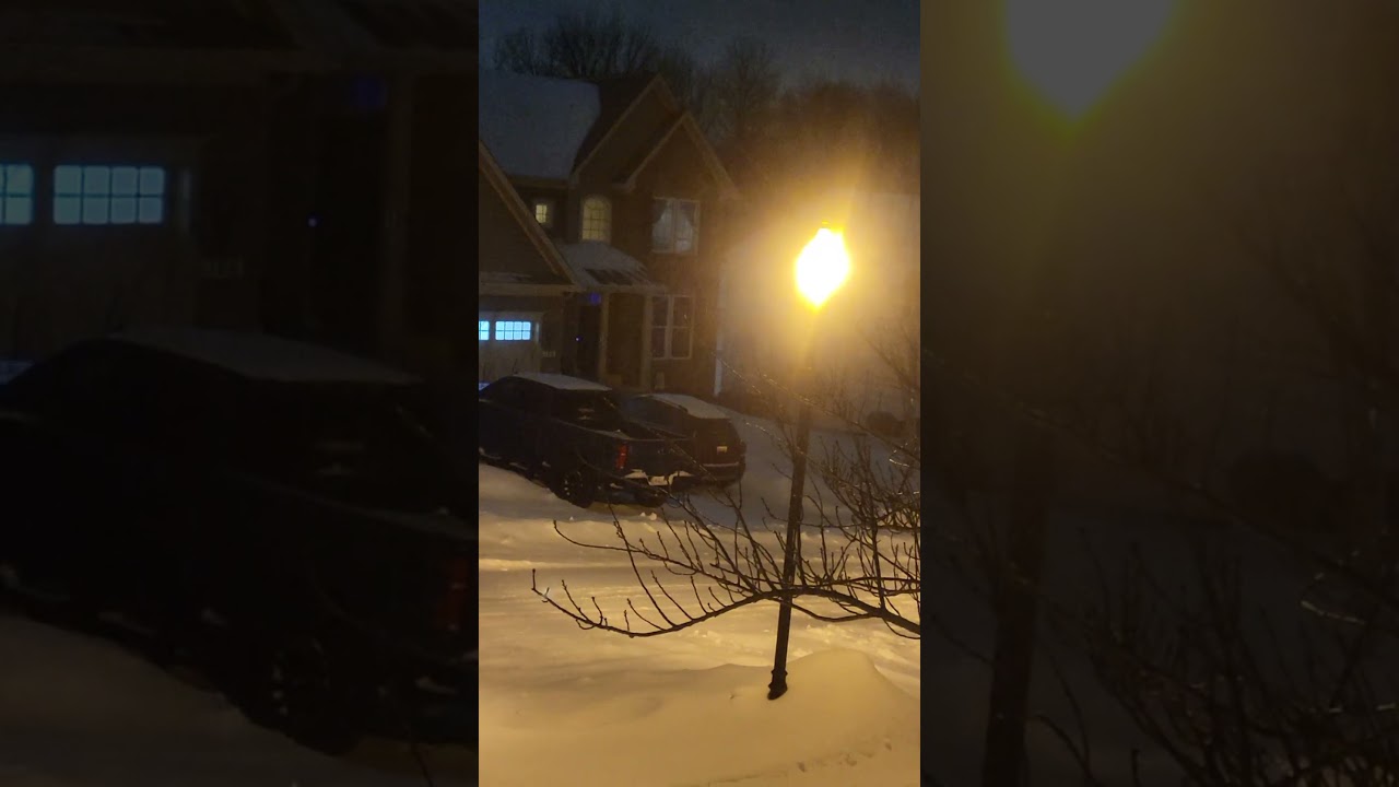 Final Snow Fall From The Big Storm