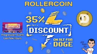 Rollercoin | 35% off Doge when converting to RLT! screenshot 5