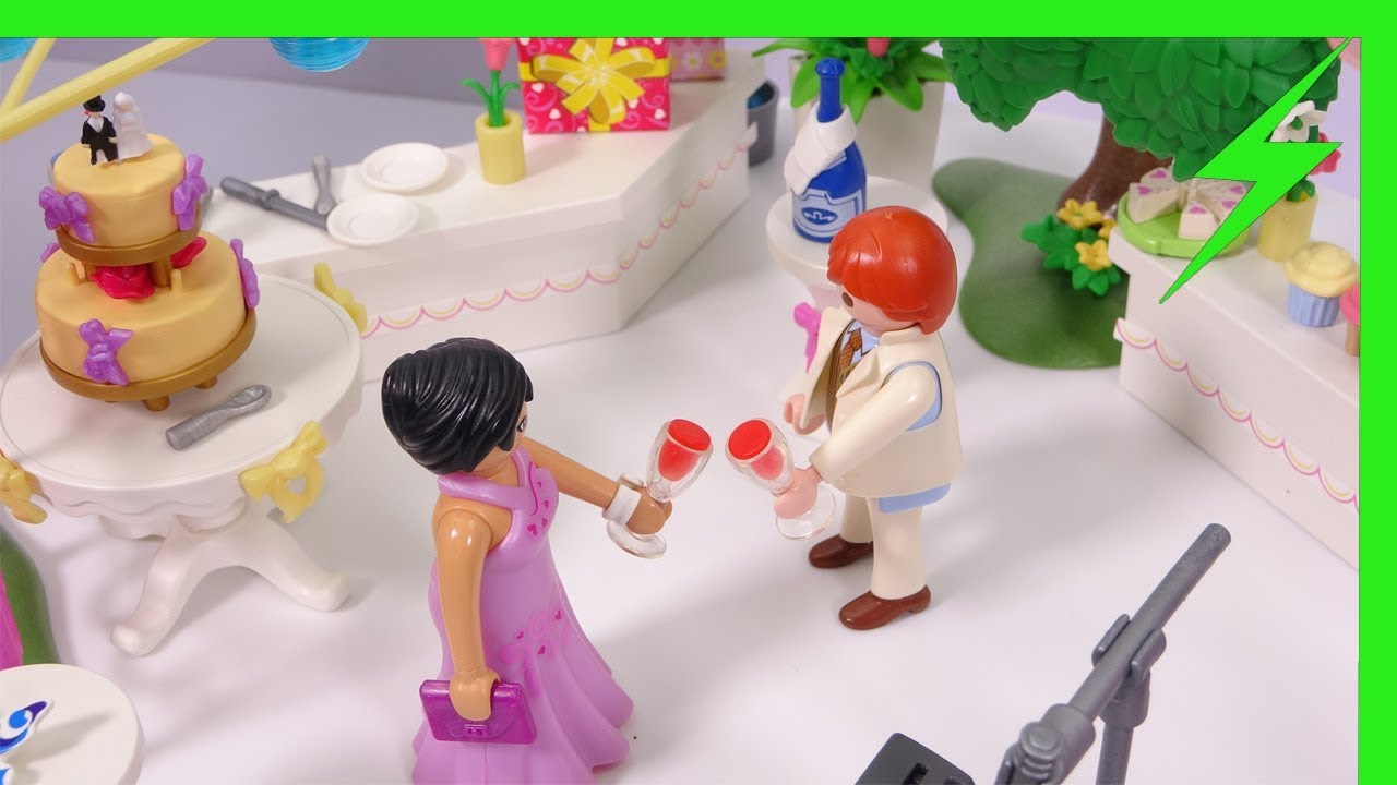 espace cocktail mariage playmobil