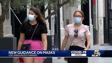 CDC issues new guidance on mask wearing