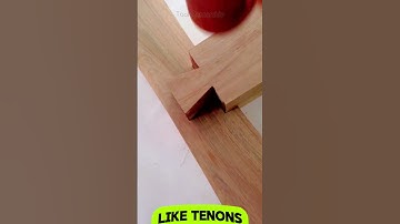 Most Satisfying Wood Joint EVER #carpentry woodworking #diy #woodjoint #joinery #shorts