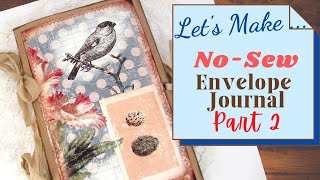 No-Sew Envelope Journal Part 2: Easy decorating ideas