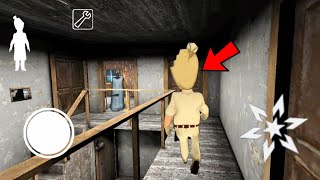 Playing as "Rod Ice Scream" in Granny || Granny Outwitt Mod Menu || Real Ice Scream Rod Play as screenshot 4
