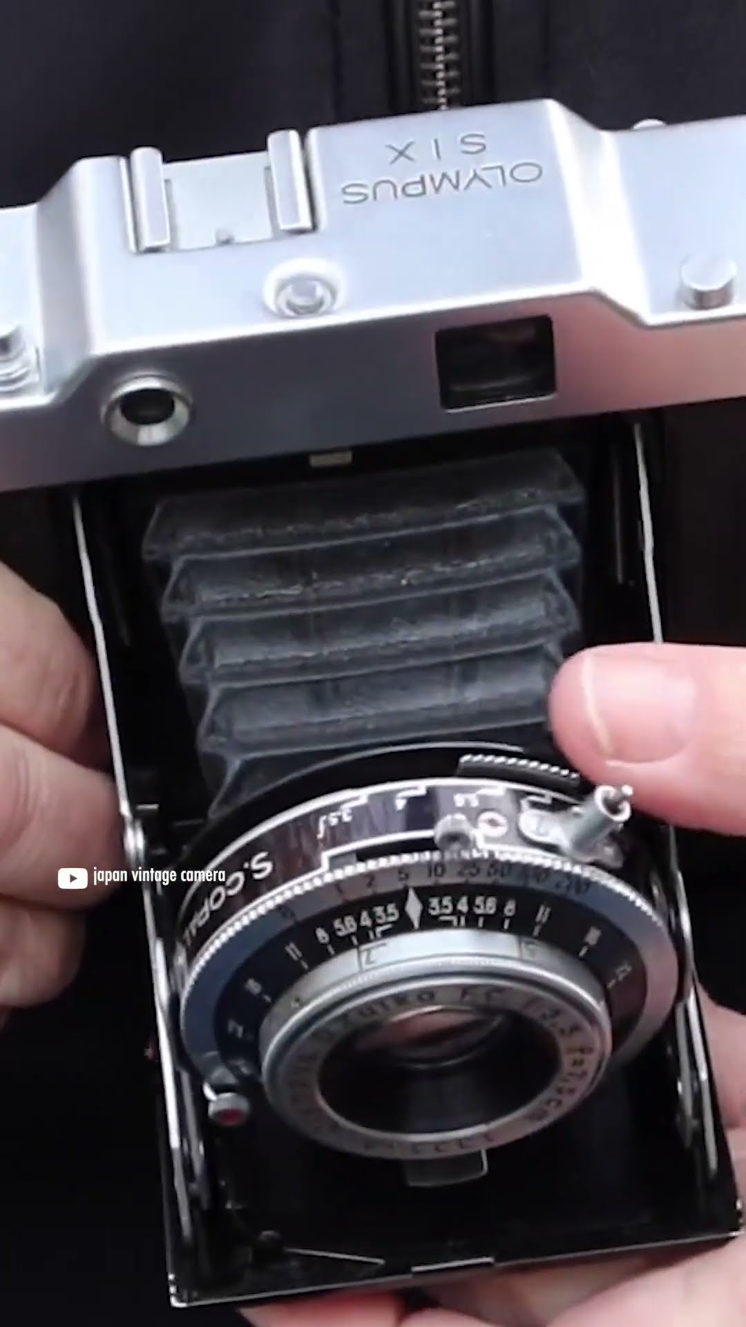 olympus six 　蛇腹カメラ　olympus oic Medium Format Olympus Six Olympus Six Folding Camera With Zuiko