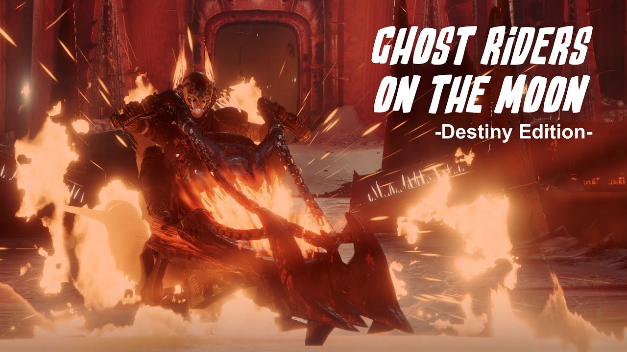 Moon Ghost Rider Ghost Riders On The Moon #MOTW - YouTube