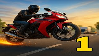 Motor Speed ​​Traffic 3D: ¡Juego de carreras de motos a toda velocidad! 🏍💨 screenshot 1