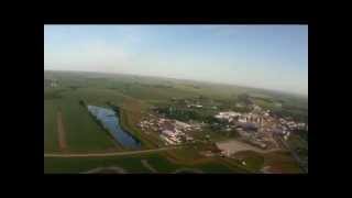 2014-7-31 View from the Air Setting up the Dodge County Fair in Scribner Nebraska