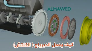 كيف يعمل القابض/ الكلتش/الدبرياج/الفاصل و الواصل || Clutch How does it work 3D Animation by ALMAWED TECH 64,959 views 1 year ago 3 minutes, 39 seconds