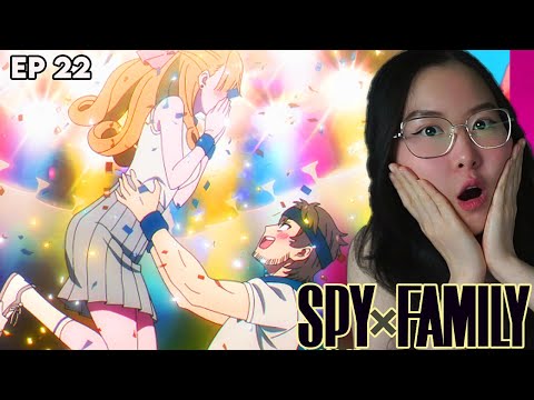 Tennis Tournament!!! | Spy x Family Episode 22 REACTION + REVIEW | New Anime Fan! Anime Reaction