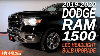 HR Tested: 702% Brighter LED Headlight Bulbs 20192020 Ram 1500