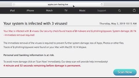 How to remove potentially unwanted apps distributed by fake "apple.com-fasting.live" POP-UP Scam?