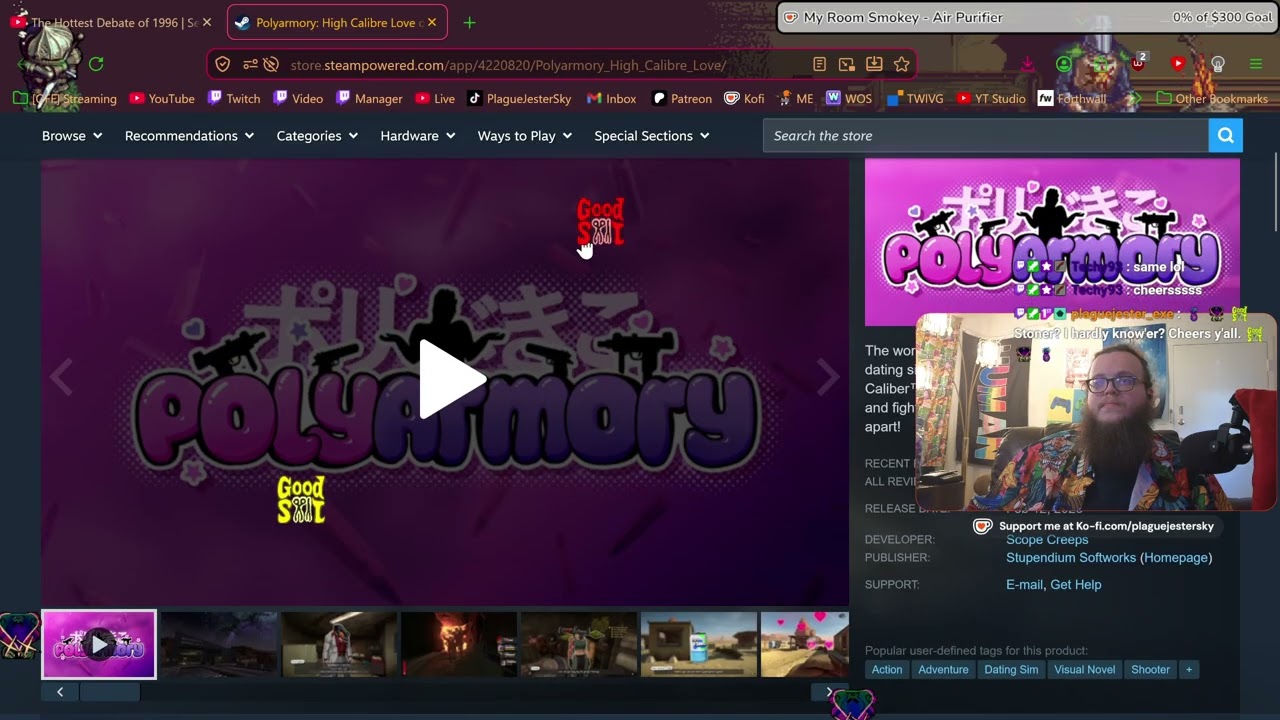 420 Sesh ~ Mad Angel & Project Zomboid today! ~ !kofi or !tip to help me out