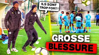 GROSSE BLESSURE pour notre joueur avant le match contre TONSSER ? (un match de FOU) FAMILYA FC EP22