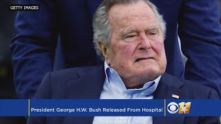 Family Spokesman Says George H.W. Bush Is Leaving Hospital
