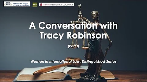 Conversation with Tracy Robinson (Pt.1): My work a...