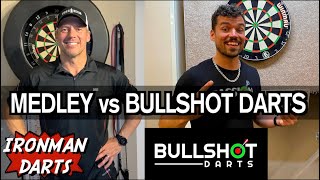 Medley vs Nick Georgeson from Bullshot Darts (Part 1) on Ironman Darts