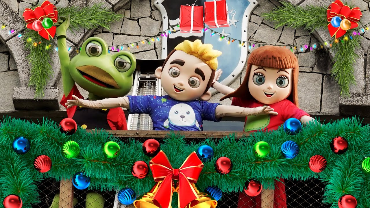 A TERRA DO NATAL | CANÇÃO DE NATAL PARA CRIANÇAS COM A TURMINHA DO LUCCAS NETO