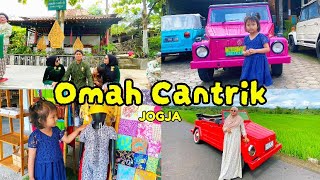 WISATA OMAH CANTRIK YOGYAKARTA , TRIP BW SUSUR DESA , MEMBATIK , MEMANAH , RESTORAN VIBES JOGJA