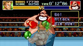 Super Punch Out - Bear Hugger 01292 Ntsc Wr