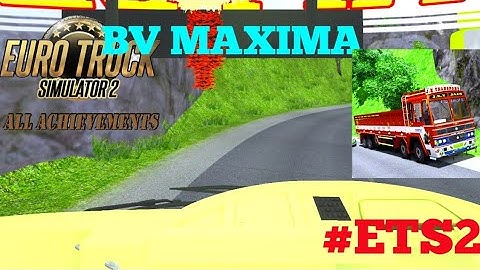 BV maxima bus morning journey in ets2#youtube