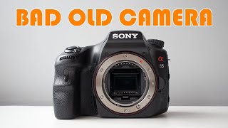 Sony A65 SLT. Что такое камеры с полупрозрачным зеркалом. Bad Old Camera
