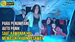 TERJEBAK DI DALAM PESAWAT YANG DIKEPUNG KAWANAN HIU. #reviewfilm