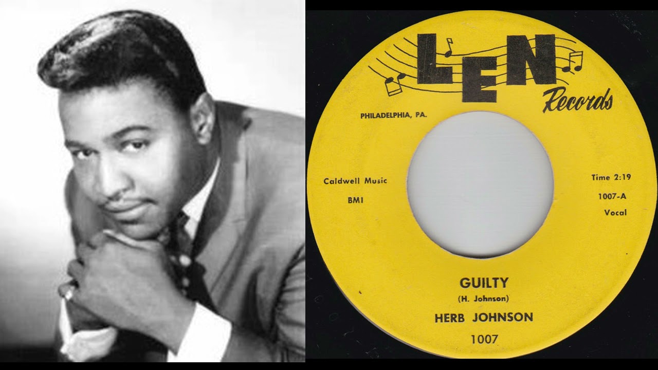 Herb Johnson & the Cruisers Guilty 1960 (Len 1007a) YouTube