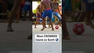 Most CROWDED Island on Earth 🌎