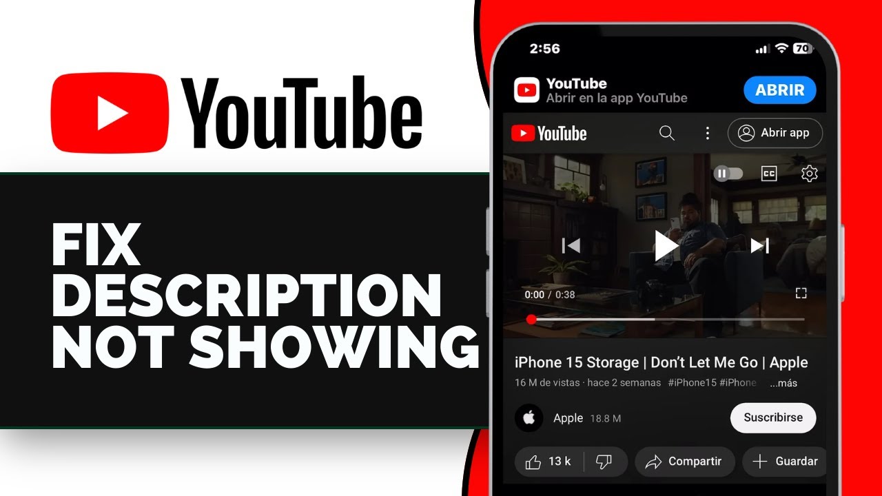 How To Fix Description Not Showing On YouTube App (2025) - YouTube