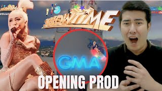 [REACTION] IT'S SHOWTIME OPENING PROD |  ABSCBN x GMA SANIB PWERSA | APRIL 06 29024