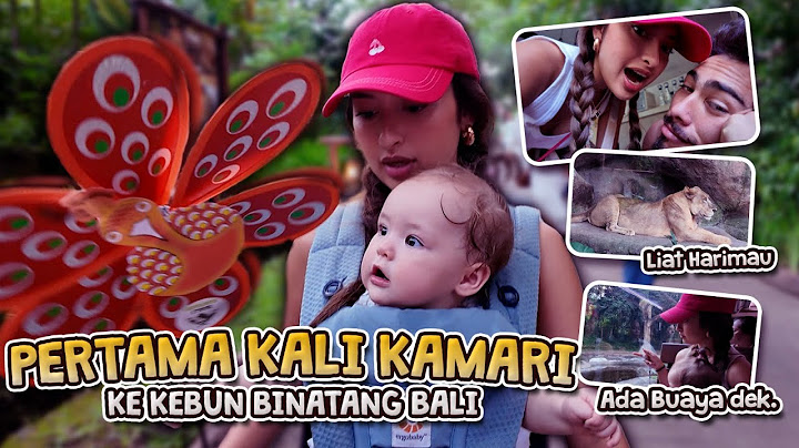 FIRST TIME KAMARI TO BALI SAFARI PARK !! #VLOG 13