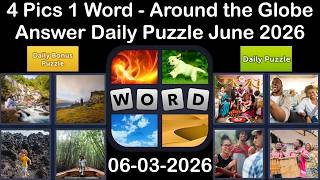 4 Pics 1 Word – Daily Puzzle Answers 03 June 2026 - Around the Globe #4Pics1Word screenshot 4