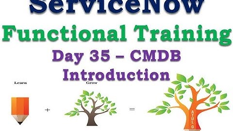 Batch2 :: Day 35 || CMDB Introduction || ServiceNow Functional Training || Quebec #Shorts #Short