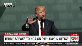 Trump mocks Jon Ossoff during remarks to NRA