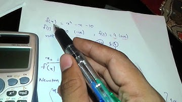 Numerical Analysis: Newton Raphson Method