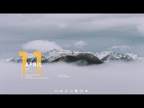 How does desktop beautification completely hide the Windows taskbar?