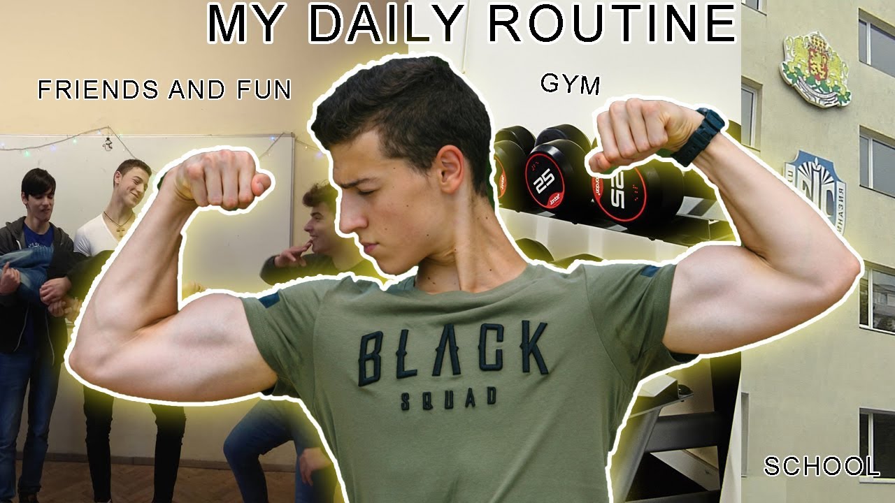 A Day In The Life Of A 15 Years Old Bodybuilder. YouTube