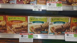 Nature Valley Granola Bars $1.50 at Publix + rebate