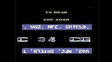 C64 Crack Intro: C 64 CG Intro by C64 Comics Group 1987